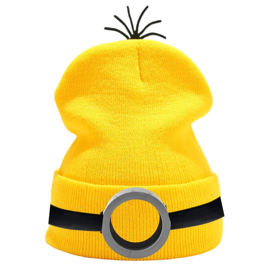 BEANIE + OJOS MINION KEVIN PELUCHE - NIÑOS Y ADULTOS - 2