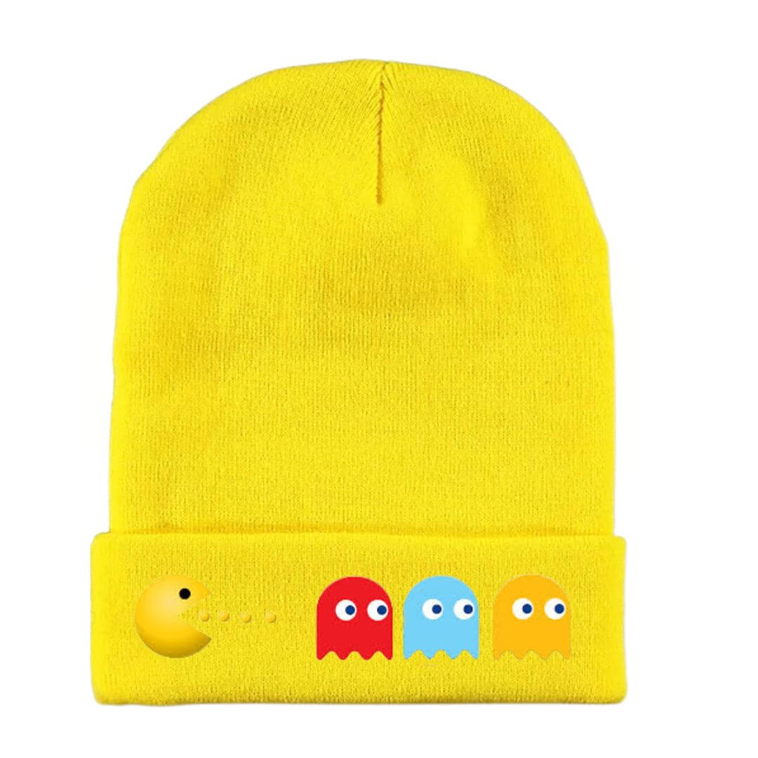 BEANIE CHULLO PACMAN PELUCHE PACMAN - NIÑOS Y ADULTOS - 2