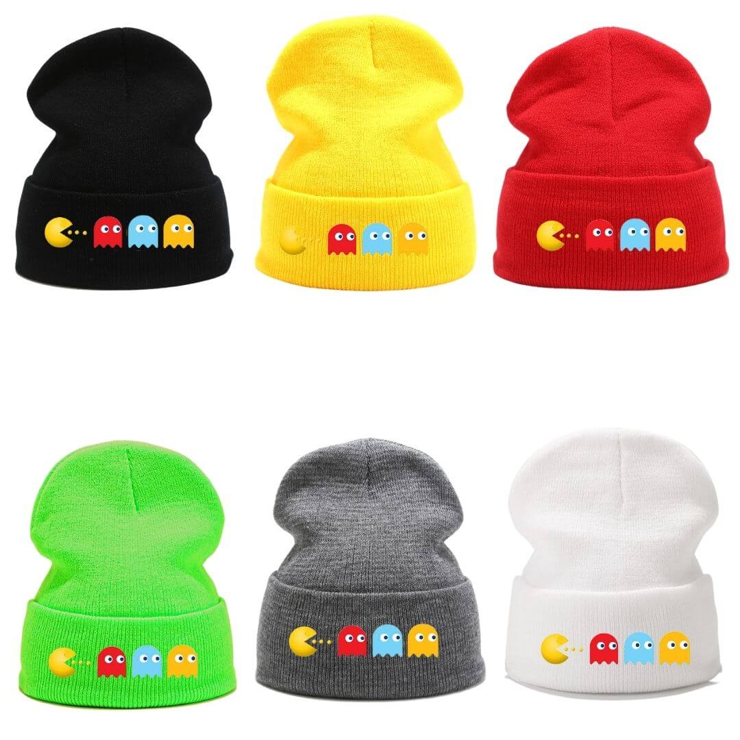 BEANIE CHULLO PACMAN PELUCHE PACMAN - NIÑOS Y ADULTOS - 3
