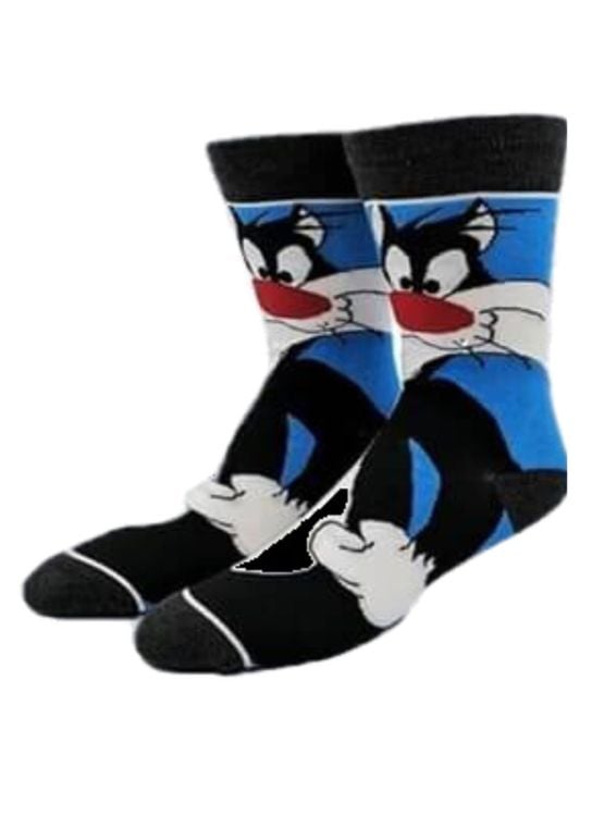 MEDIAS GATO SILVESTRE LOONEY TUNES - TALLAS 35 HASTA 43 - 1