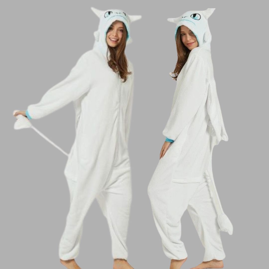 PIJAMA FURIA LUMINOSA IMPORTADO PELUCHE CHIMUELO - TALLA 16 HASTA XL - 2