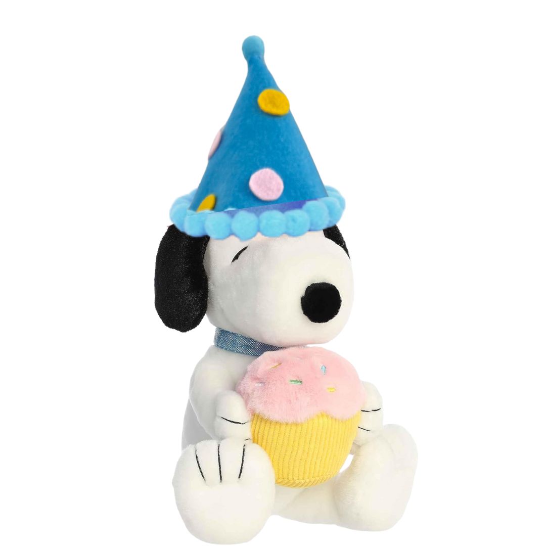 PELUCHE SNOOPY CUMPLEAÑERO PEANUTS - MIDE 37 CM ALTO - 1