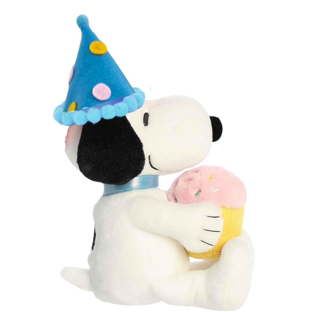PELUCHE SNOOPY CUMPLEAÑERO PEANUTS - MIDE 37 CM ALTO - 2