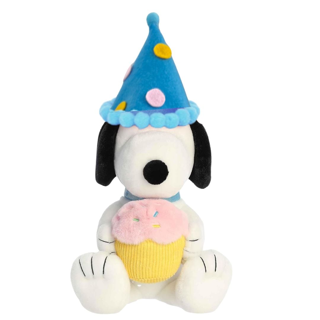 PELUCHE SNOOPY CUMPLEAÑERO PEANUTS - MIDE 37 CM ALTO - 3