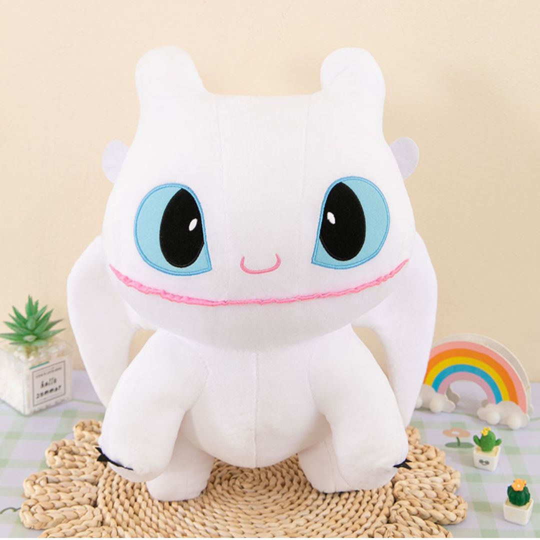 PELUCHE FURIA LUMINOSA IMPORTADO DRAGON CHIMUELO - MIDE 29 CM ALTO - 1