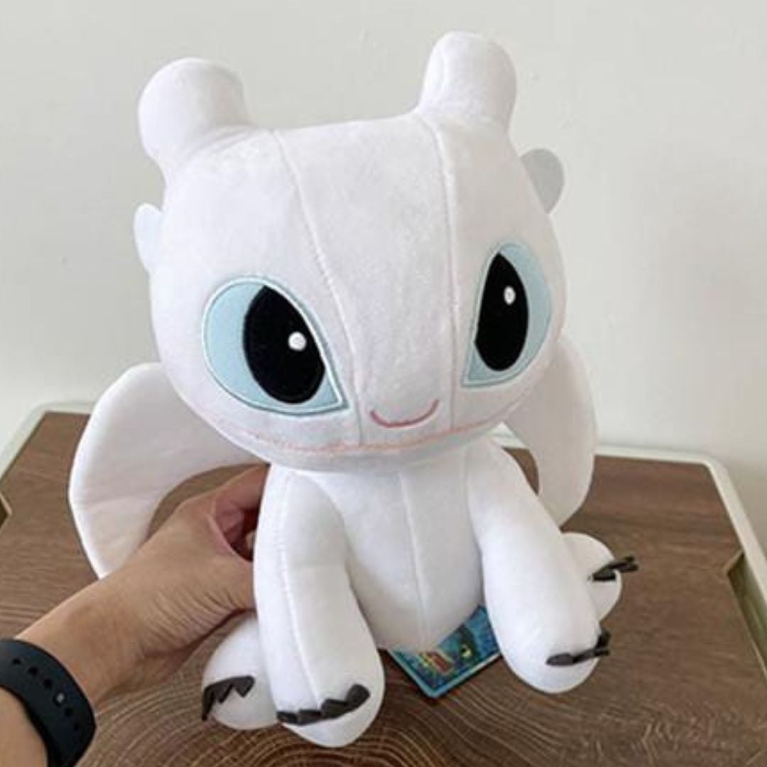 PELUCHE FURIA LUMINOSA IMPORTADO DRAGON CHIMUELO - MIDE 29 CM ALTO - 2