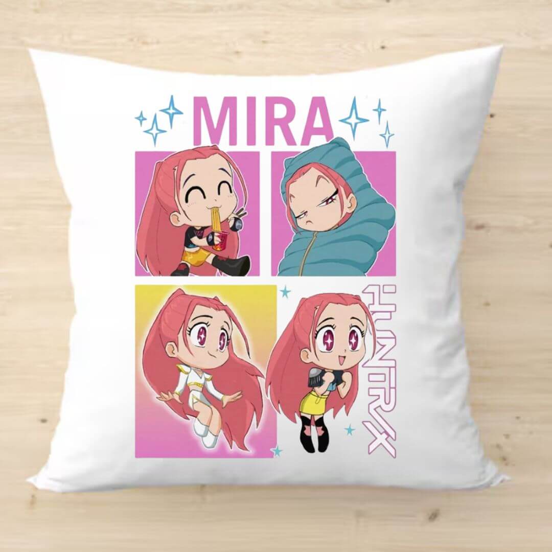 ALMOHADA COJIN MIRA GUERRERAS KPOP PELUCHE - MIDE 40X40 CMS - 1