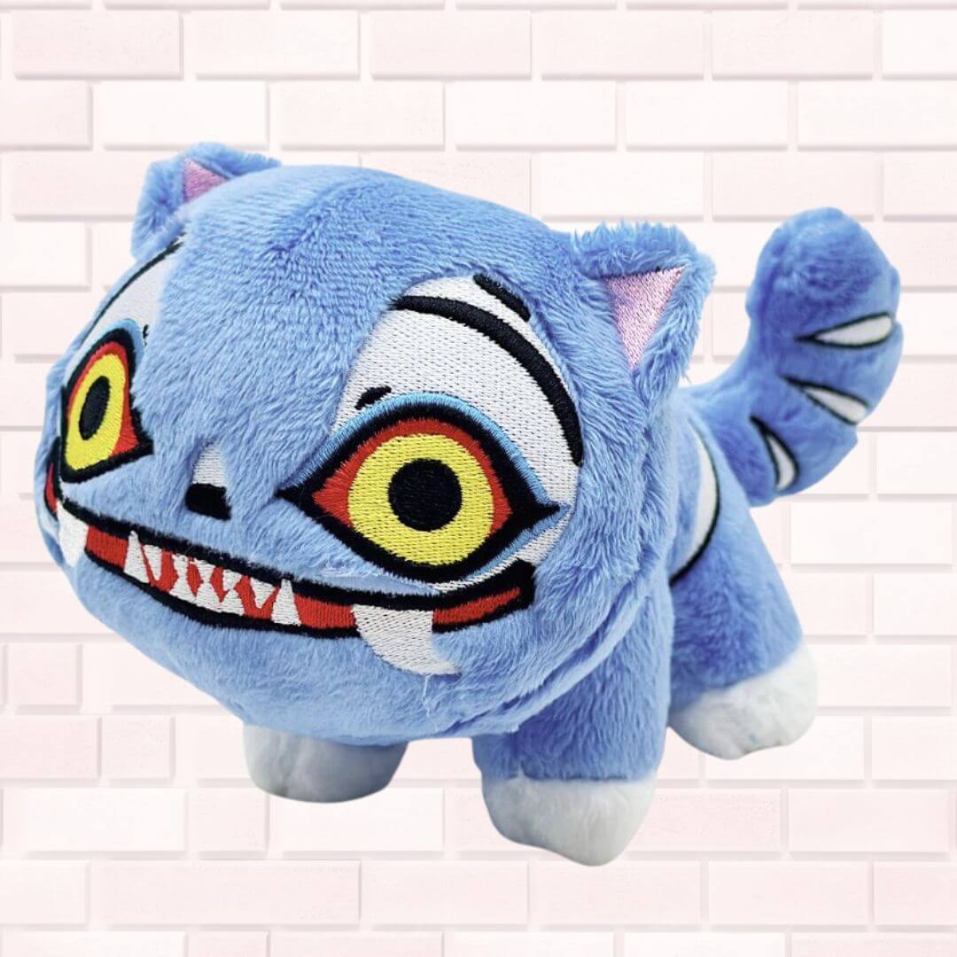 PELUCHE TIGRE DERPY GUERRERA KPOP DEMON HUNTERS - MIDE 28 CMS - 1
