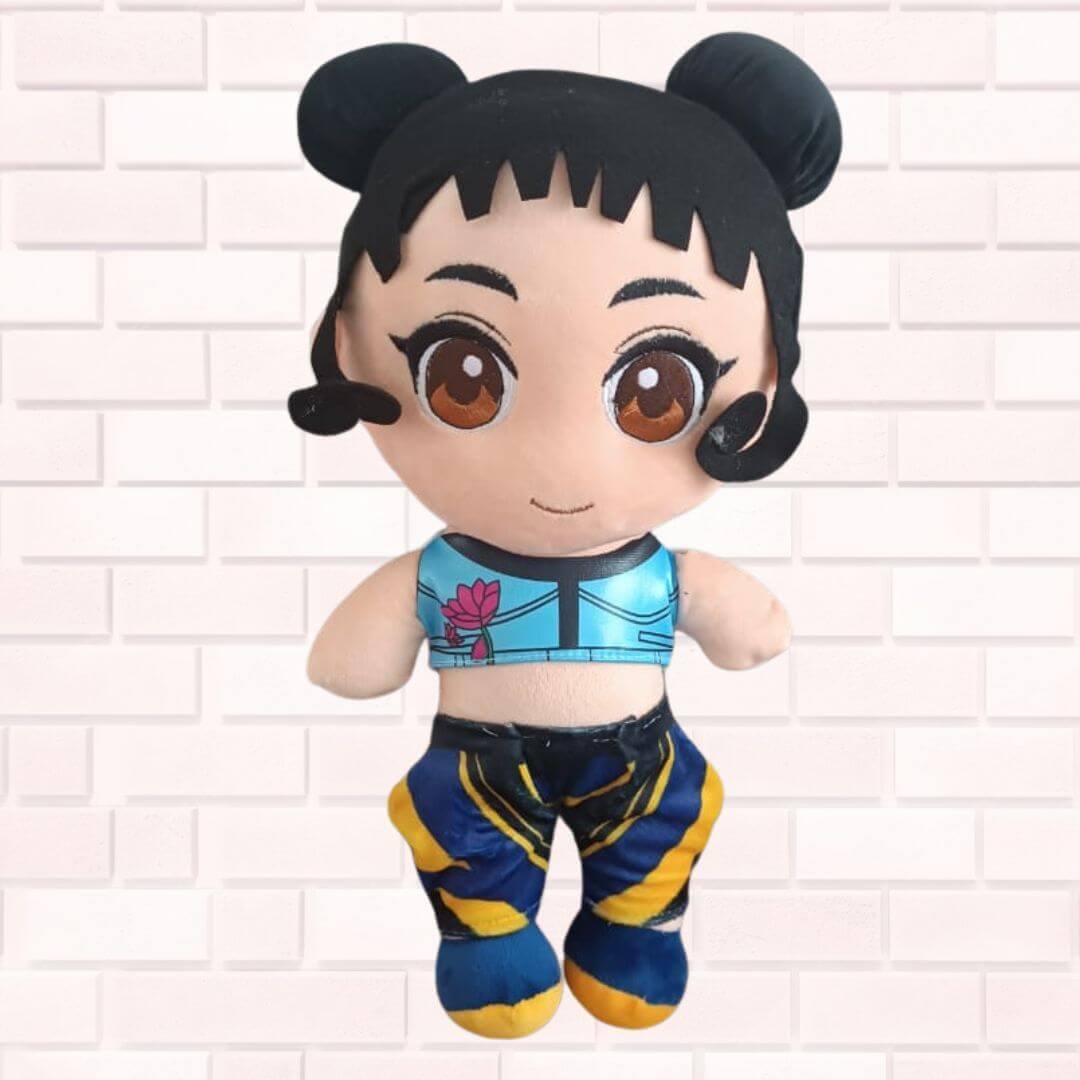 PELUCHE ZOEY GUERRERAS KPOP DEMON HUNTERS - MIDE 30 CMS - 1