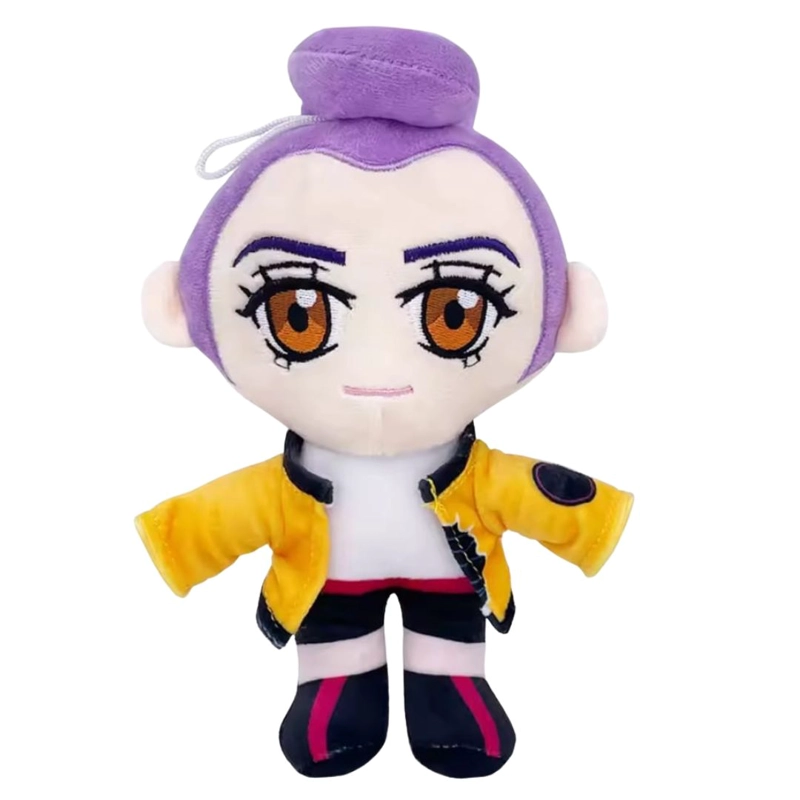 PELUCHE RUMI GUERRERA KPOP DEMON HUNTERS IMPORTADO - MIDE 24 CMS - 1