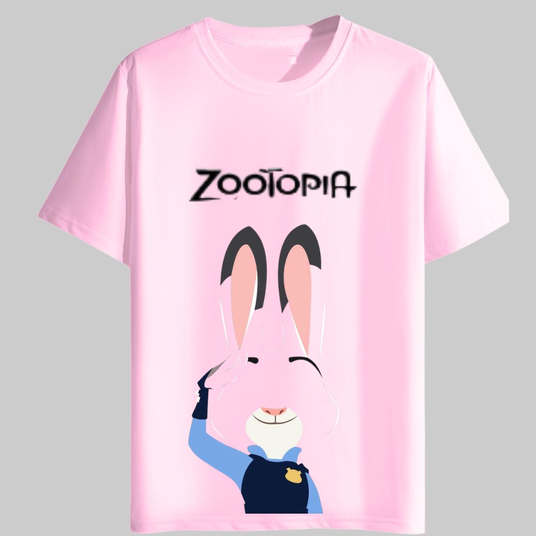 POLOS ZOOTOPIA CONEJA JUDY HOPP PELUCHE - TALLAS 6 HASTA XL - 1