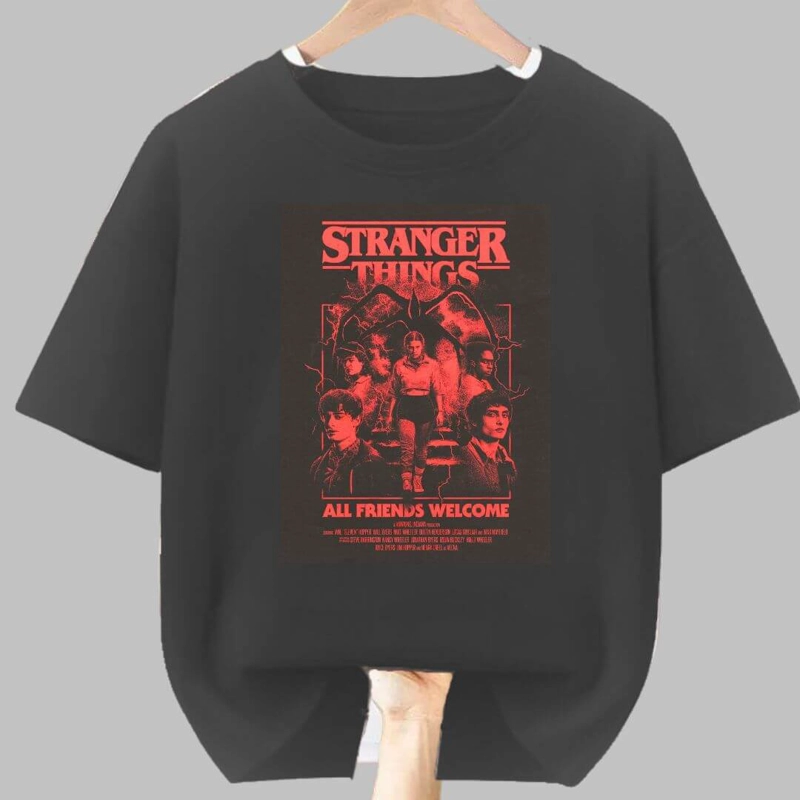 POLOS STRANGER THINGS ALGODÓN PELUCHE - TALLAS 12 AL XL - 1
