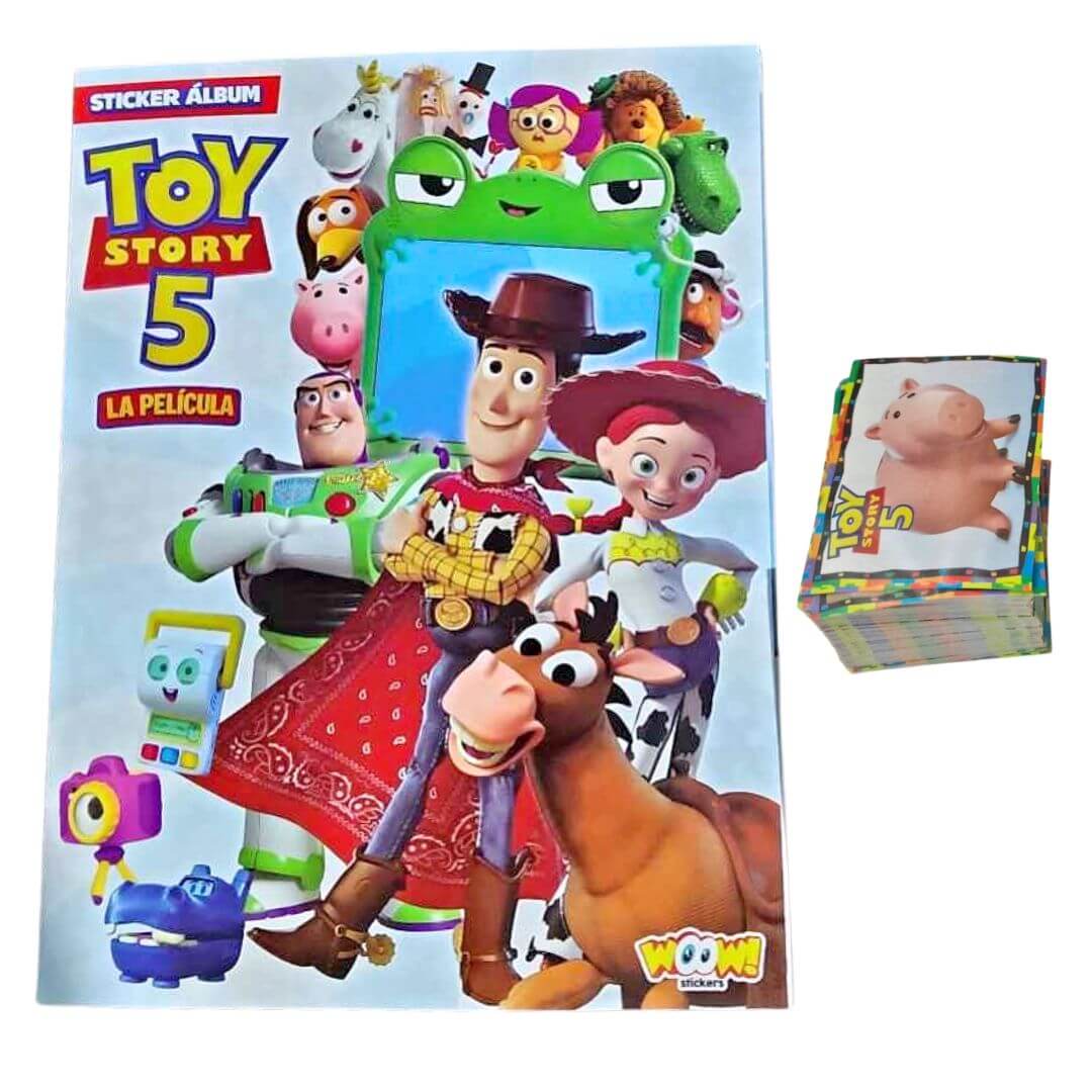 ALBUM TOY STORY PELUCHE - ALBUM + FIGURAS - 1