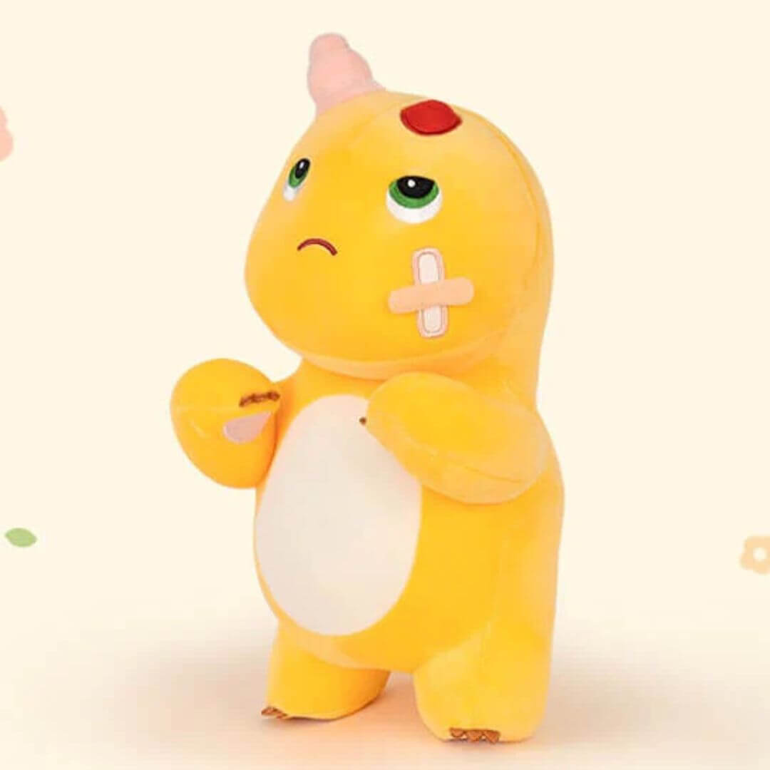 PELUCHE NAILONG DINOSAURIO IMPORTADO - MIDE 22 CM - 2