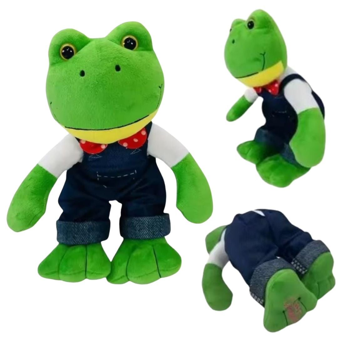 PELUCHE RANA RHENEE LARA CAMPOS IMPORTADO - MIDE 24 CMS - 2