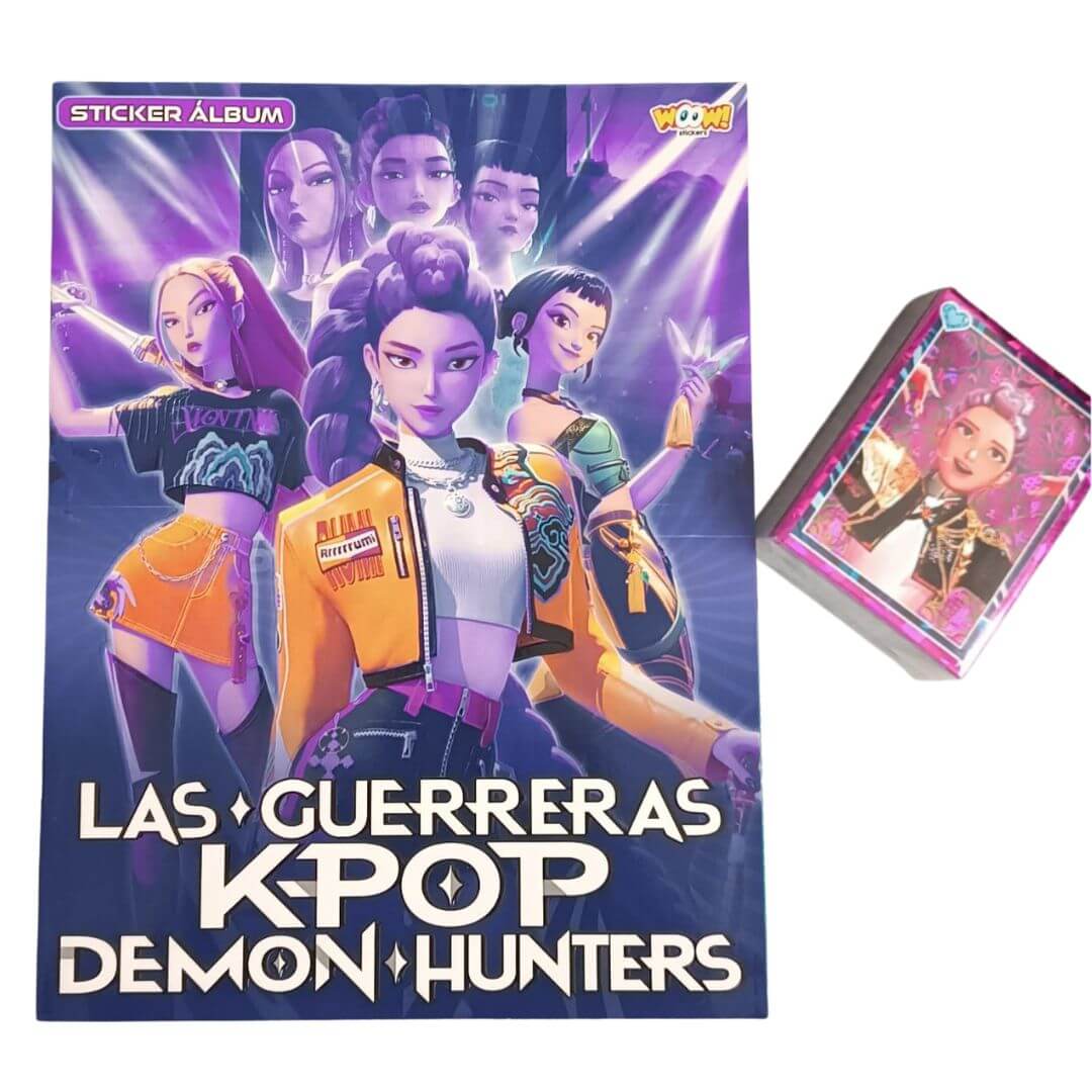 ALBUM GUERRERAS KPOP DEMON HUNTERS PELUCHE - 1