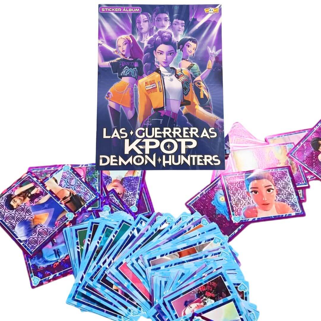 ALBUM GUERRERAS KPOP DEMON HUNTERS PELUCHE - 2