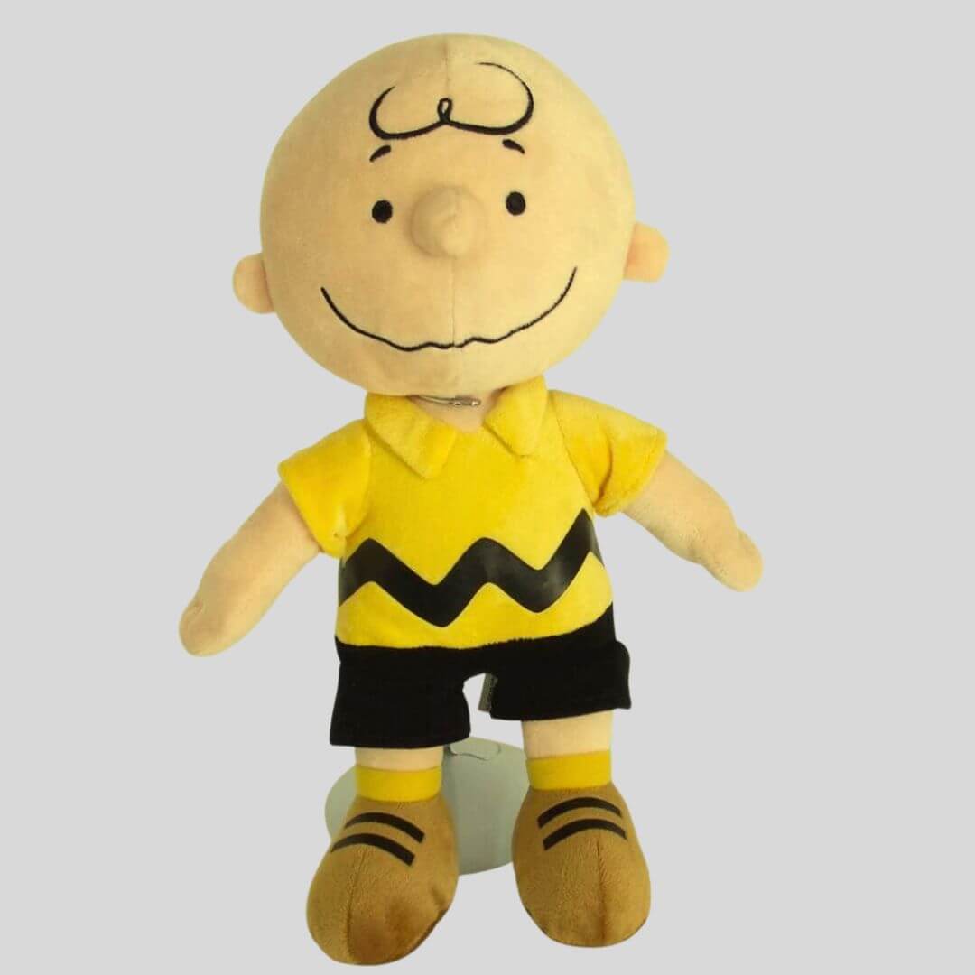 PELUCHE CHARLIE BROWN SNOOPY - MIDE 29 CM ALTO - 1