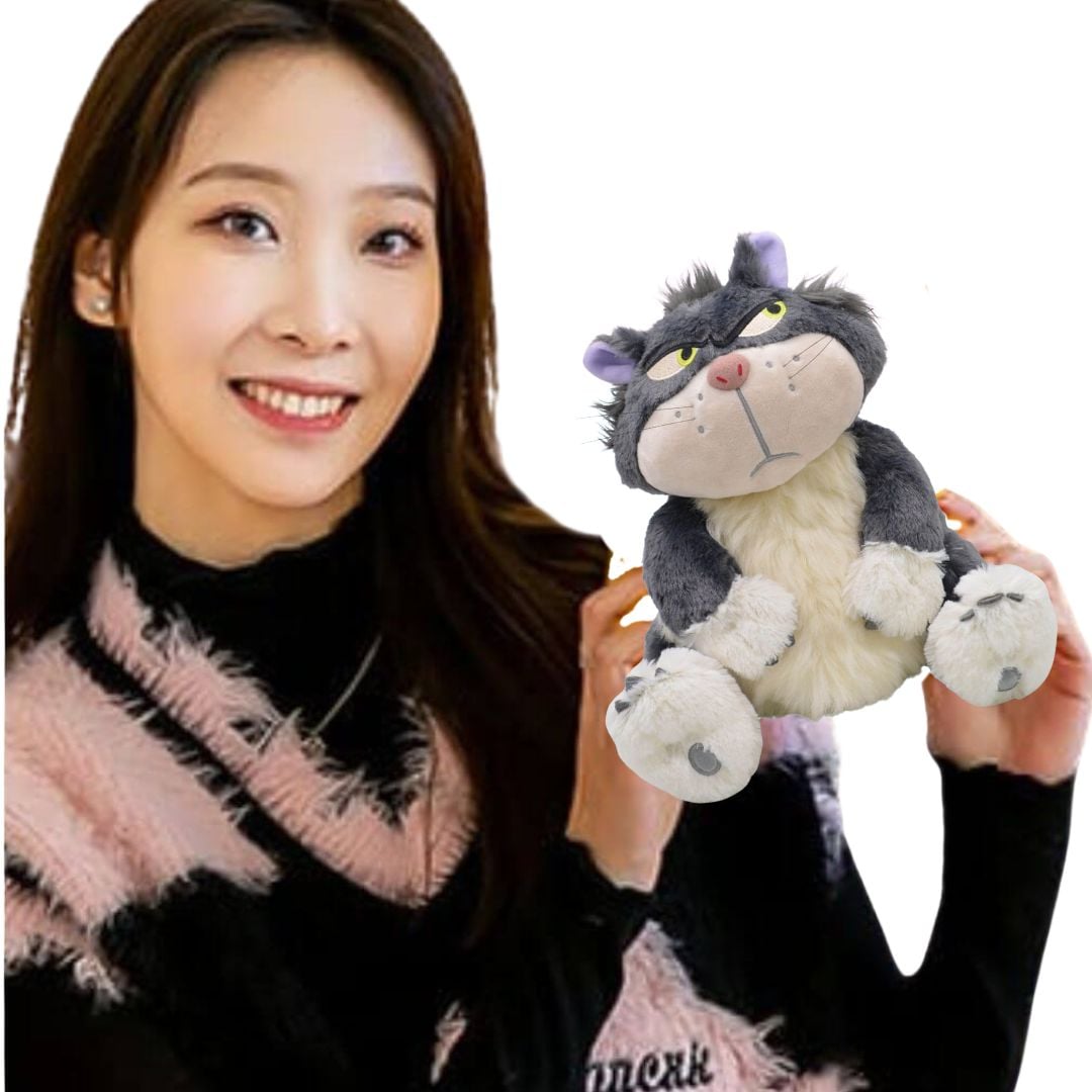 PELUCHE GATO LUCIFER CINDERELLA IMPORTADO - MIDE 22 CM ALTO - 1