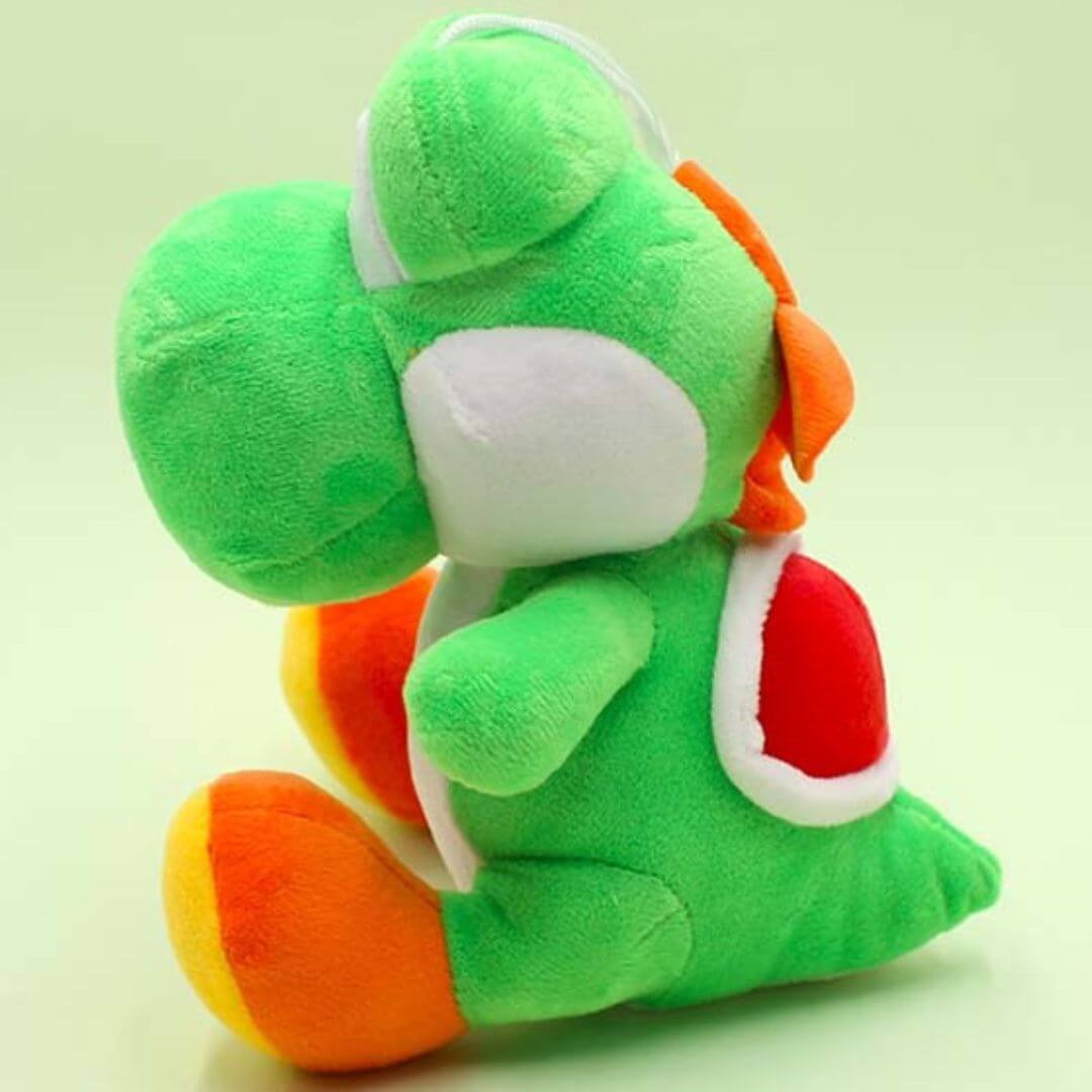 PELUCHE YOSHI VERDE MARIO BROS - MIDE 28 CM ALTO - 2