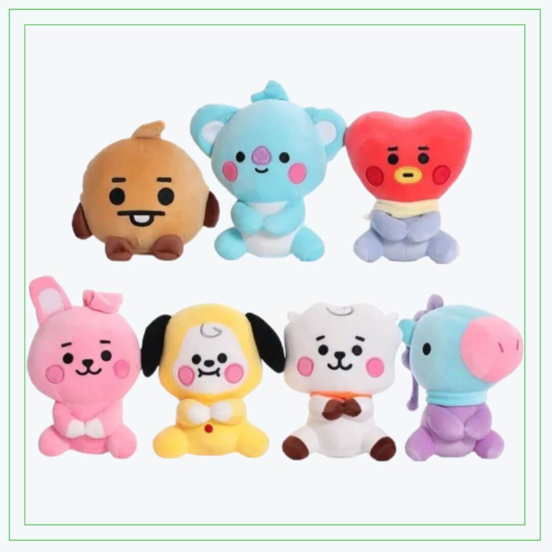 PELUCHE BT21 COOKY (JUNGKOOK) BTS  - MIDEN 22 CMS ALTO - 2