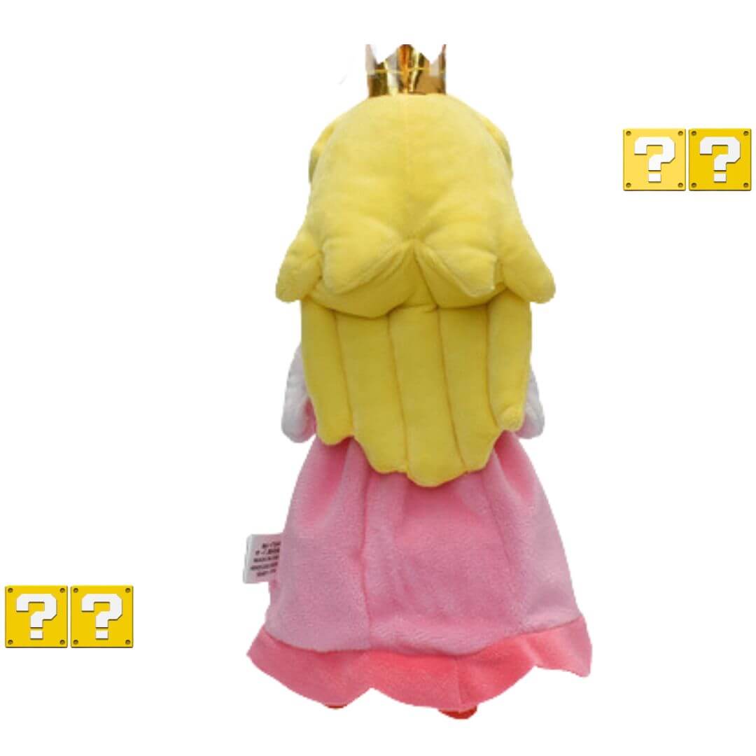 PELUCHE PRINCESA PEACH MARIO BROS - MIDE 26 CM ALTO - 3
