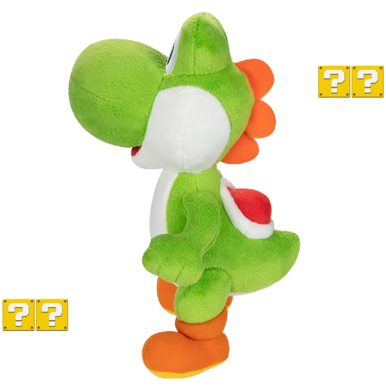 PELUCHE YOSHI VERDE DE MARIO BROS - MIDE 43 CM ALTO - 2