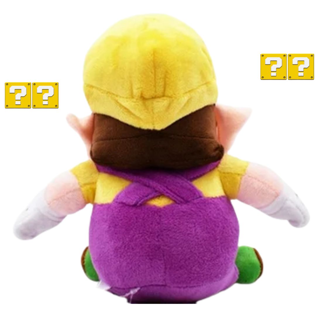 PELUCHE WARIO VILLANO DE MARIO BROS - MIDE 24 CM ALTO - 3