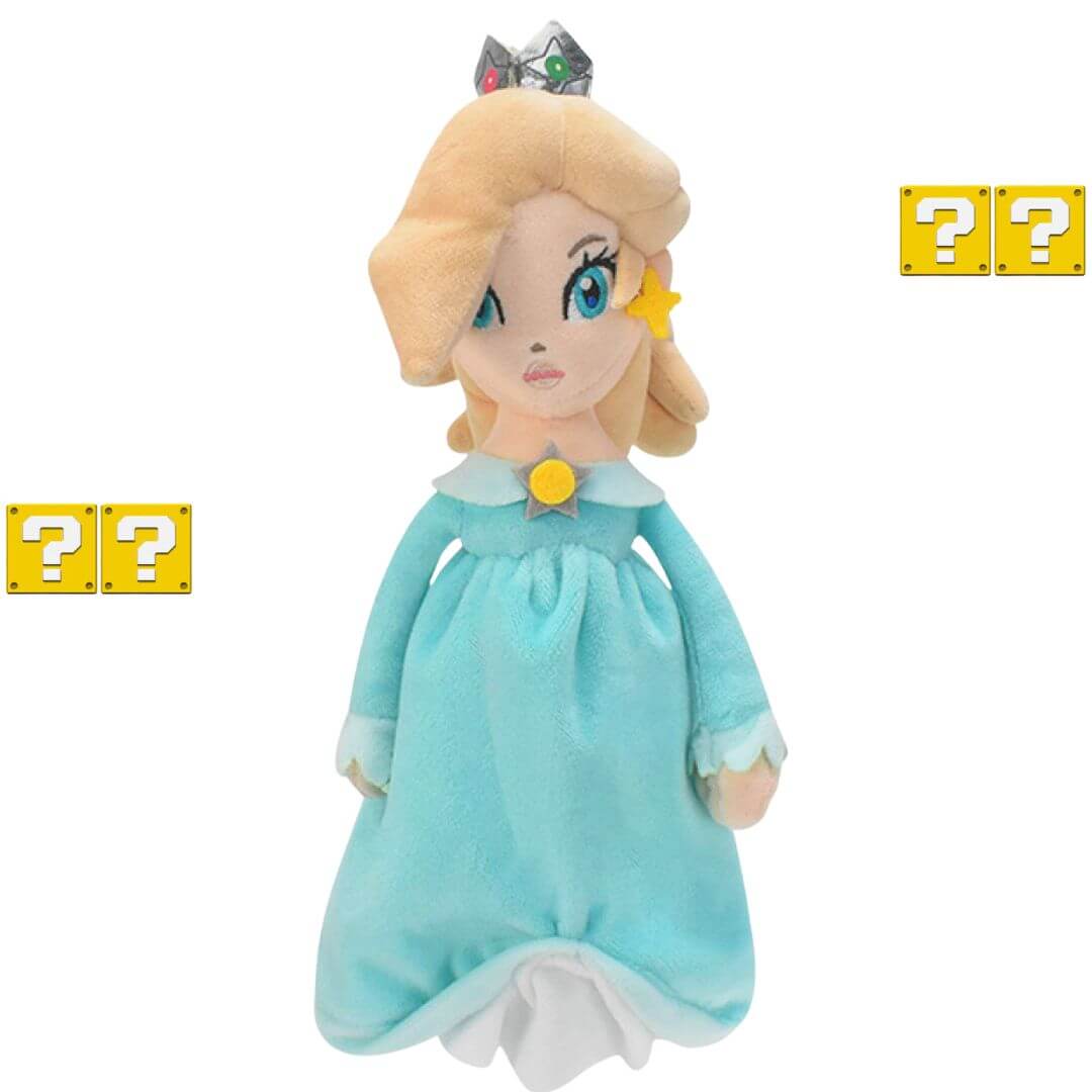 PELUCHE PRINCESA ROSALINA DE MARIO BROS - MIDE 26 CM ALTO - 1