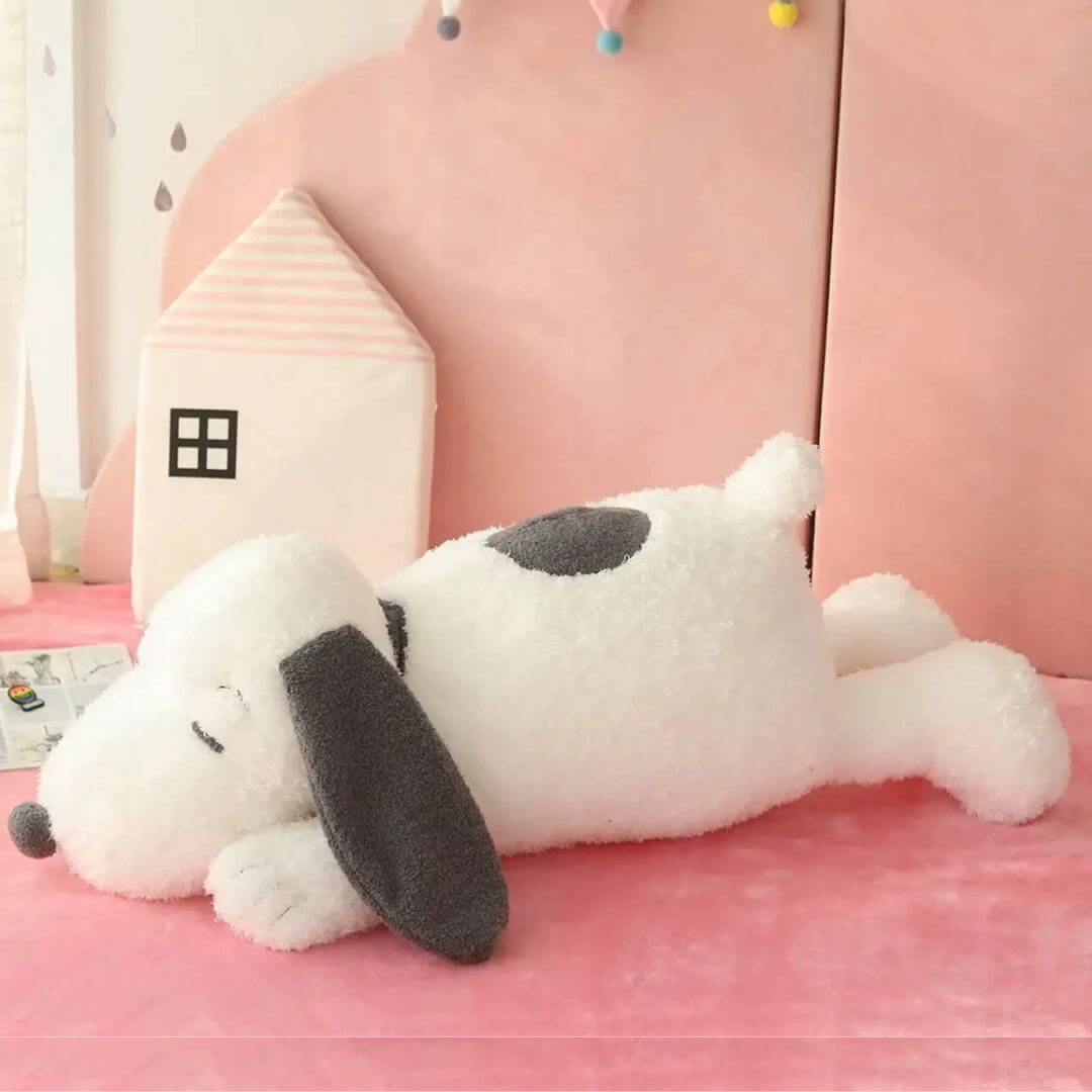PELUCHE SNOOPY DORMIDO - MIDE 36 CMS LARGO - 2