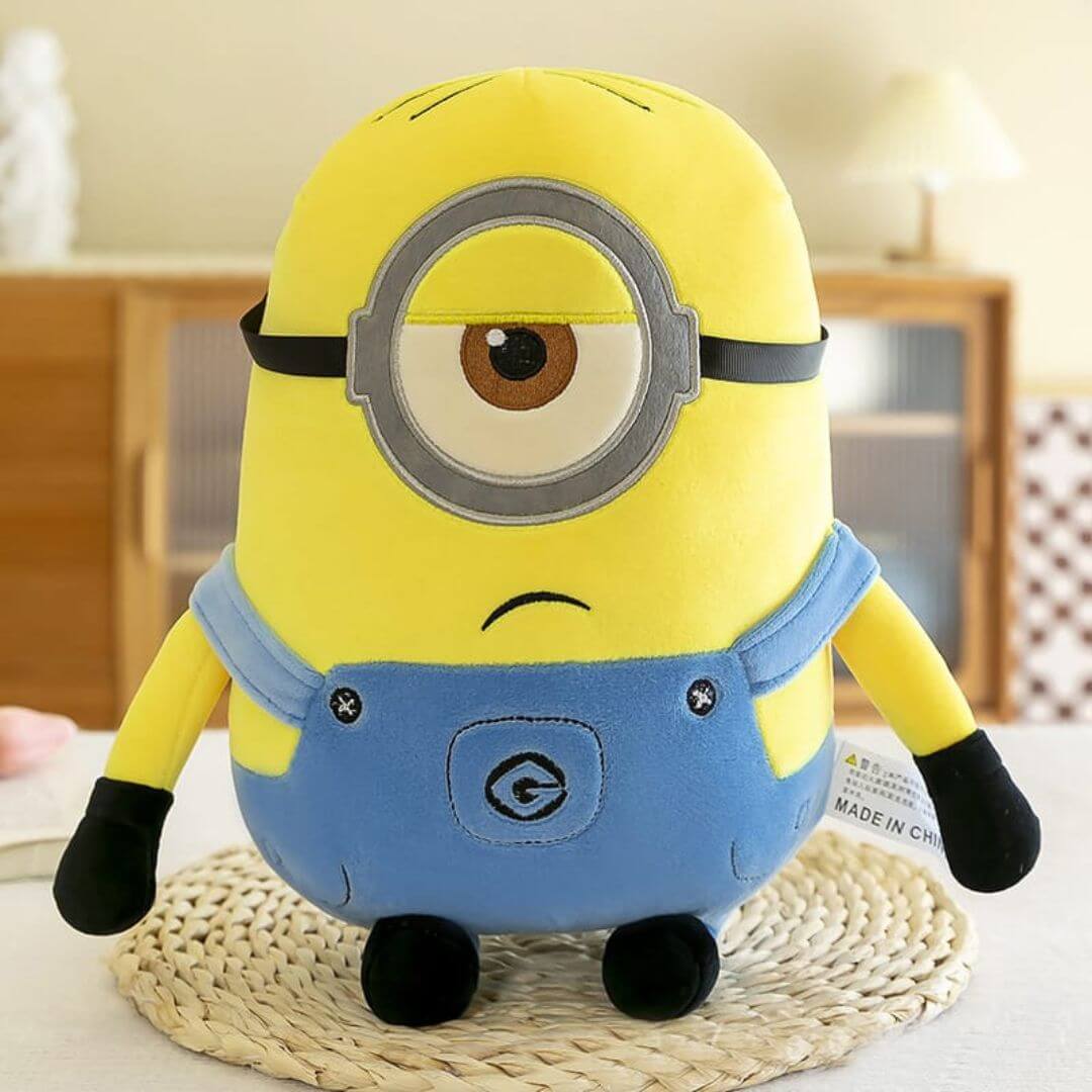 PELUCHE MINION STUART AMARILLO MINIONS - MIDE 26 CM ALTO - 1
