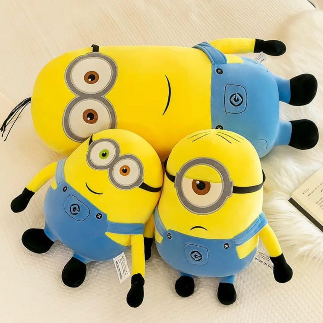 PELUCHE MINION STUART AMARILLO MINIONS - MIDE 26 CM ALTO - 2