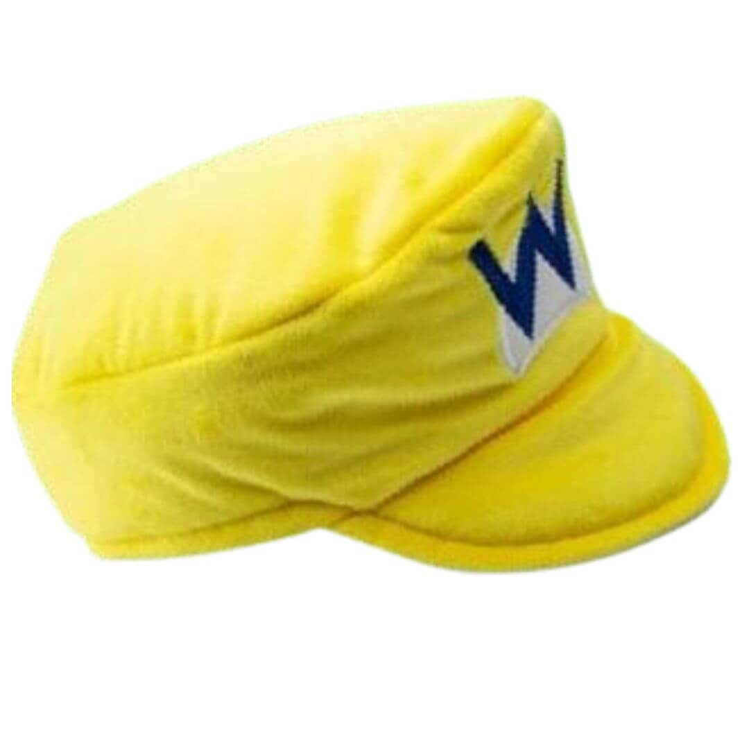 GORRO WARIO PELUCHE MARIO BROS - NIÑOS Y ADULTOS - 1