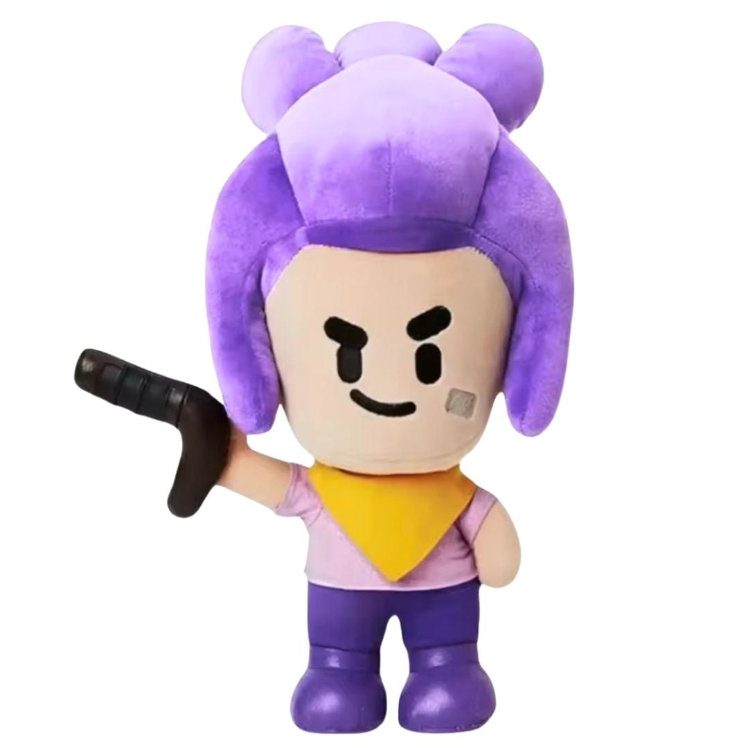 PELUCHE SHELLY BRAWL STARS SPIKE - MIDE 25 CM ALTO - 1
