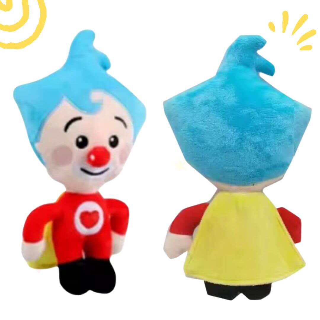 PELUCHE PAYASO PLIM PLIM - MIDE 25 CM ALTO - 2