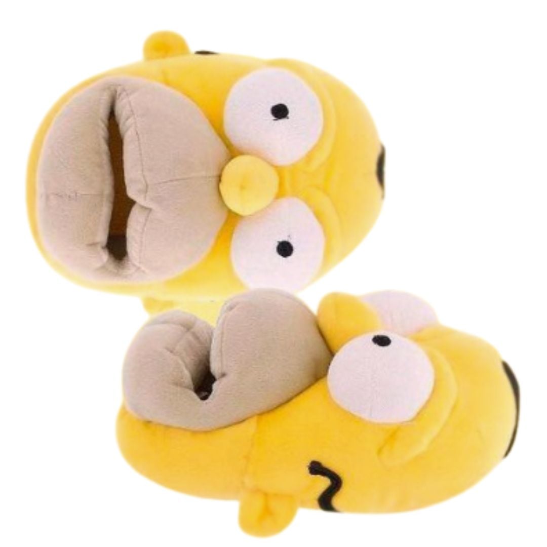 PANTUFLAS HOMERO SIMPSON BABUCHAS PELUCHE - TALLAS 35 AL 44 - 1