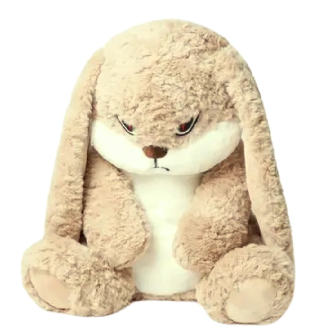 PELUCHE CONEJO ENFADADO GRUÑON - MIDE 30 CM - 1