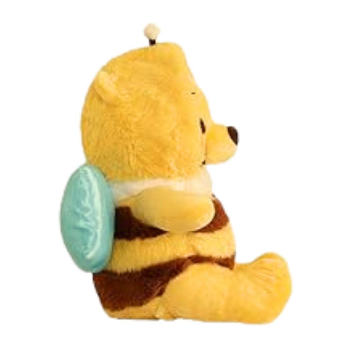 PELUCHE WINNIE POOH ABEJA FLORES AMARILLAS  - MIDE 28 CM ALTO - 2