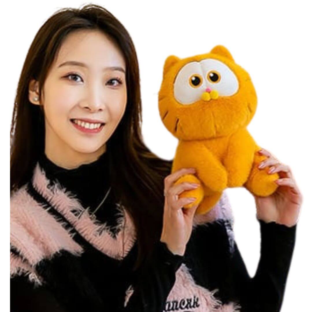 PELUCHE GARFIELD BEBE JUNIOR - MIDE 24 CM ALTO - 1