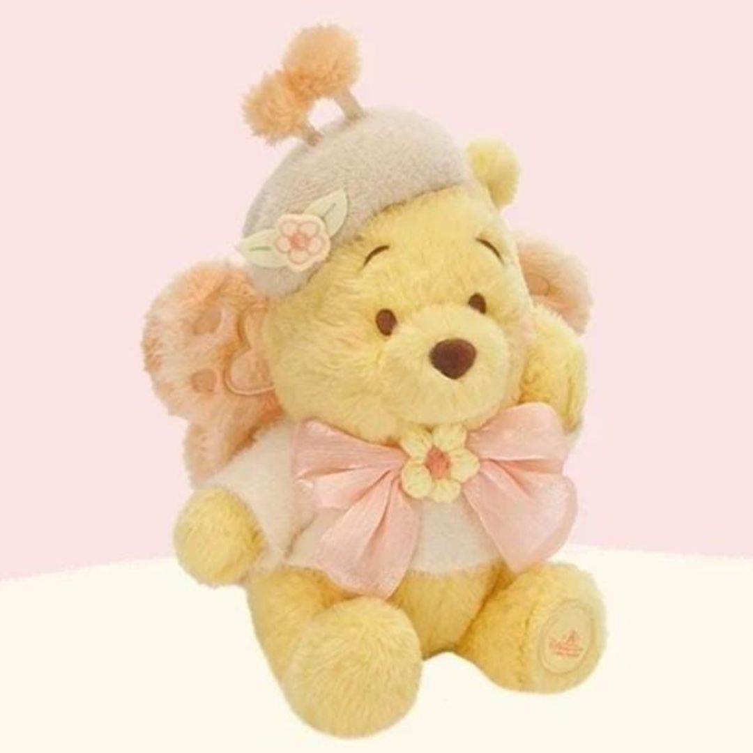 PELUCHE WINNIE POOH DISFRAZADO MARIPOSA - MIDE 26 CM ALTO - 2