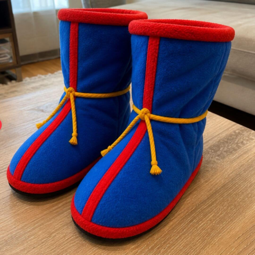 PANTUFLAS BOTIN GOKU DRAGON BALL Z PELUCHE DISFRAZ - TALLAS 35 HASTA 46 - 1