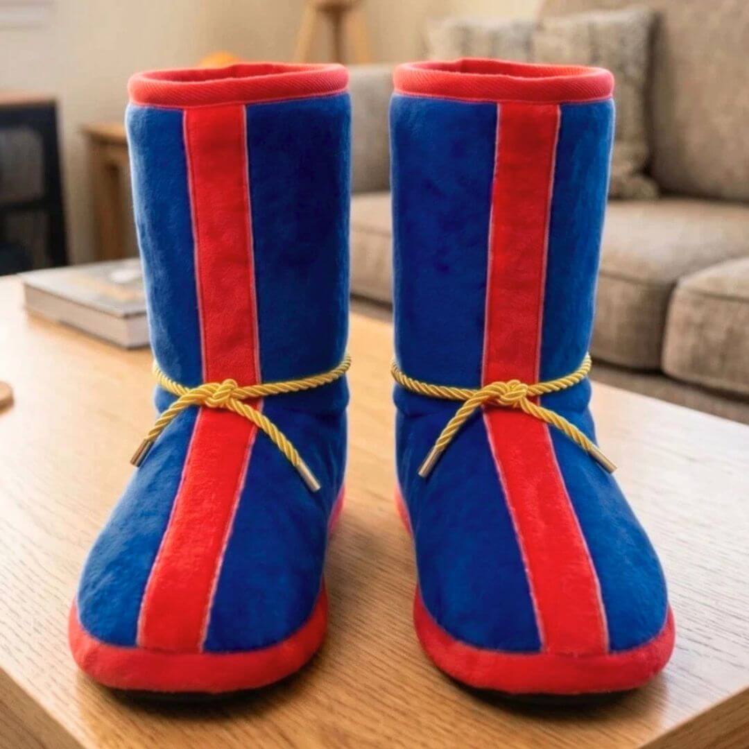 PANTUFLAS BOTIN GOKU DRAGON BALL Z PELUCHE DISFRAZ - TALLAS 35 HASTA 46 - 2