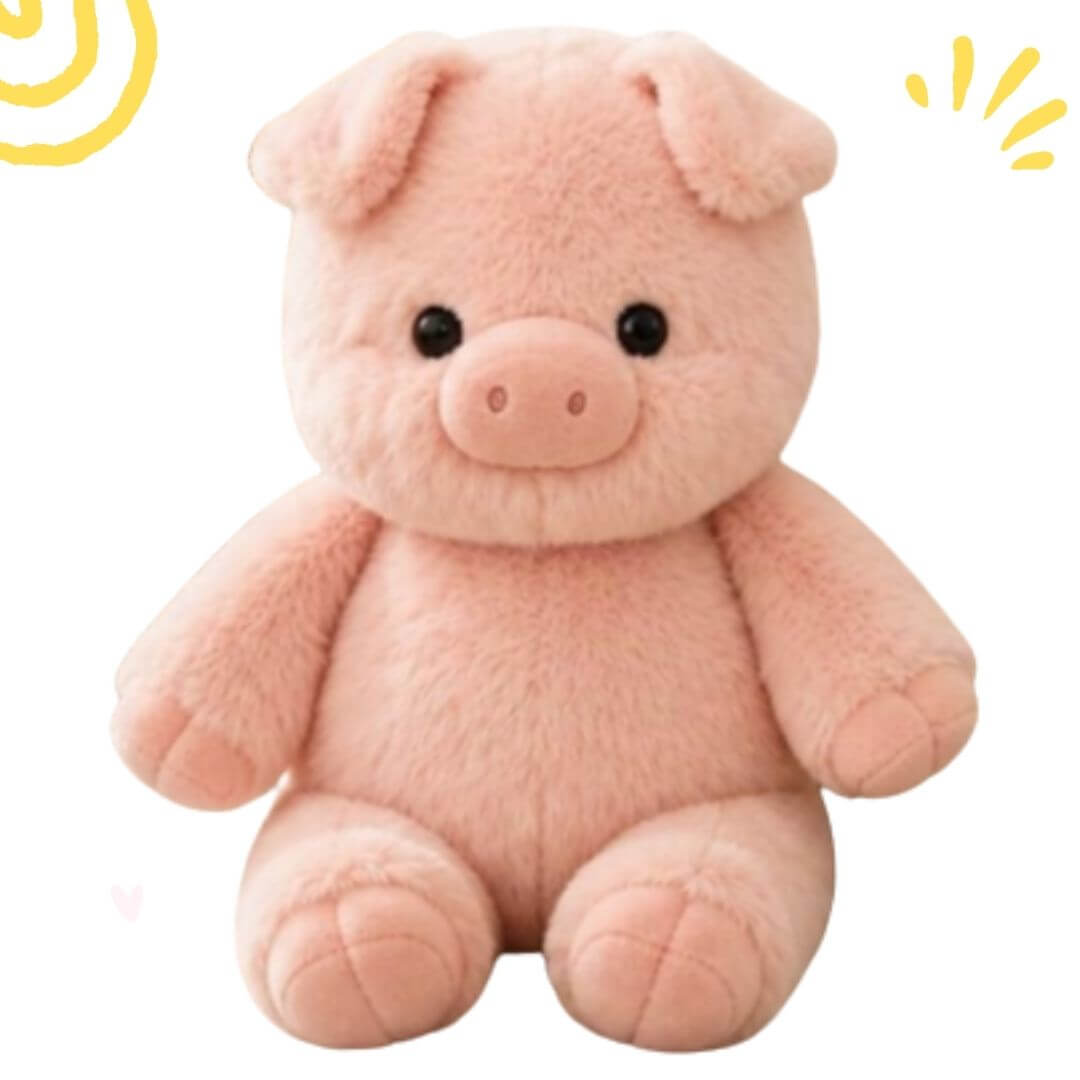 PELUCHE CHANCHITA CAMINADORA CORREDORA VACA - MIDE 45 CM DE ALTO - 2