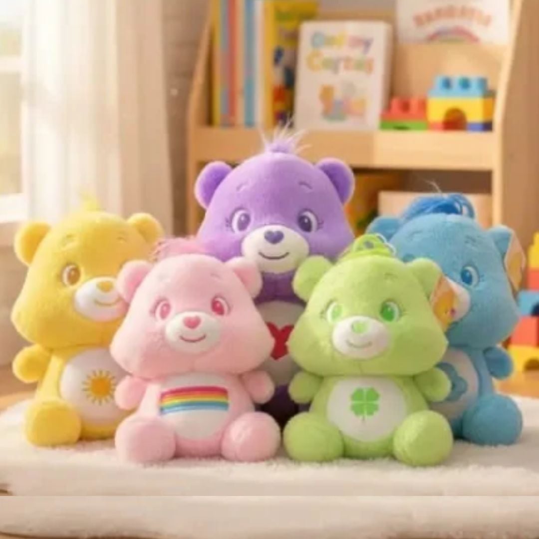PELUCHE OSOS CARIÑOSITOS CARE BEARS (SET X 05) - MIDEN 22 CM ALTO - 1