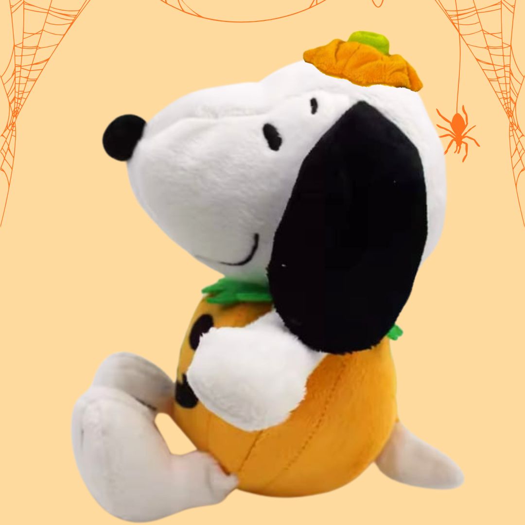 PELUCHE SNOOPY CALABAZA HALLOWEEN - MIDE 23 CM ALTO - 2