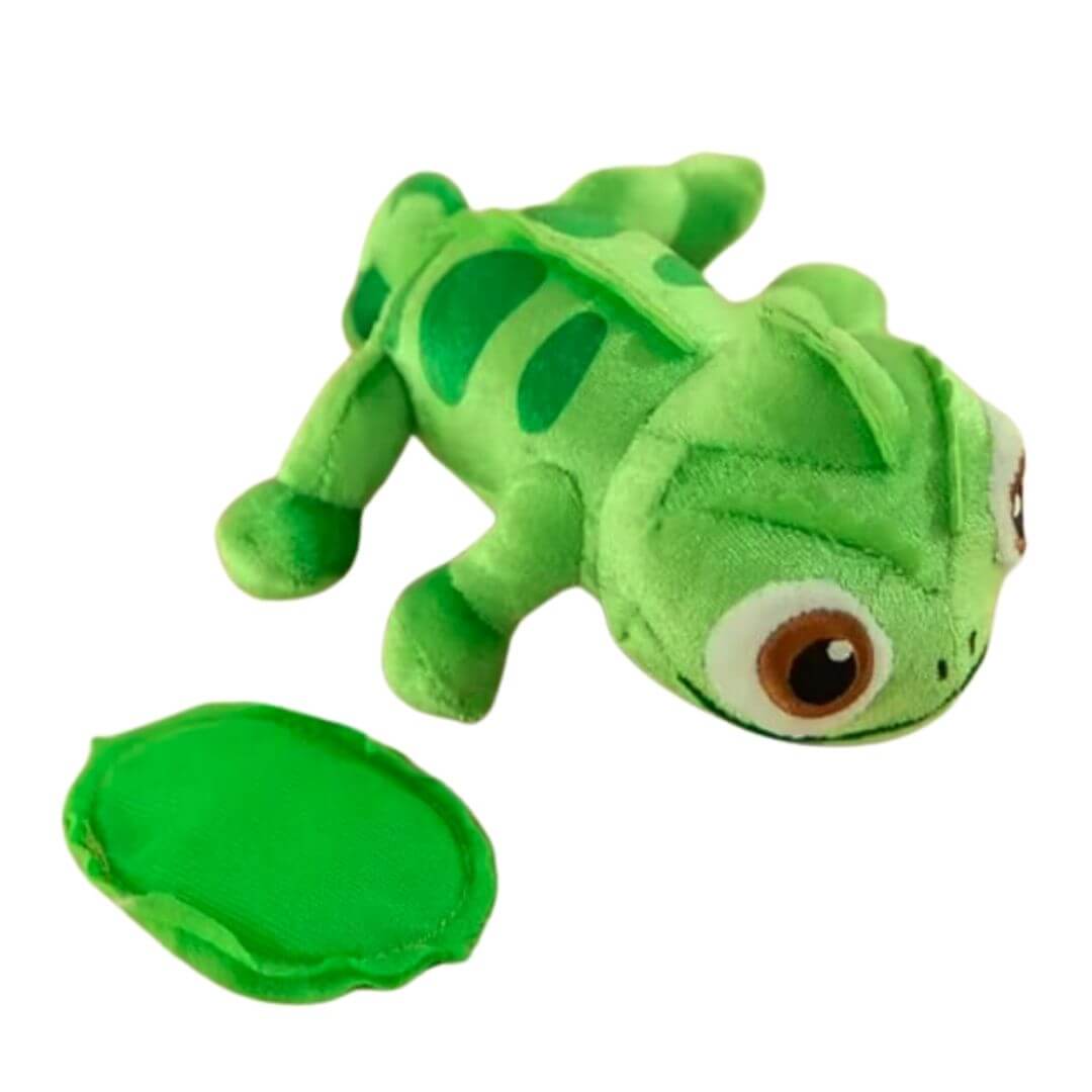 PELUCHE PASCAL RAPUNZEL IMANTADO - MIDE 17 CM LARGO - 2