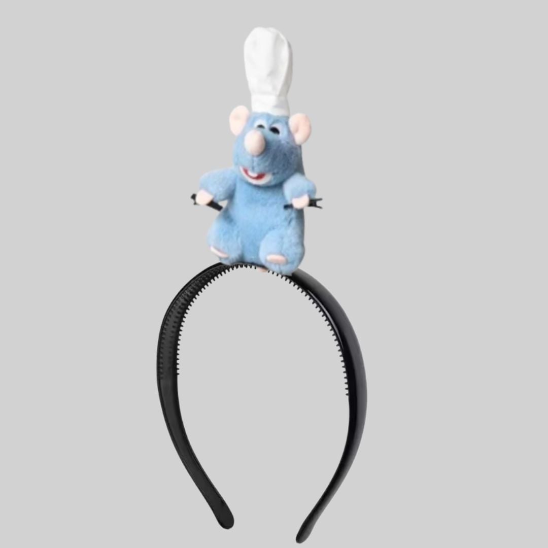 VINCHA RATATOUILLE REMY  PELUCHE DISFRAZ - NIÑOS Y ADULTOS - 2