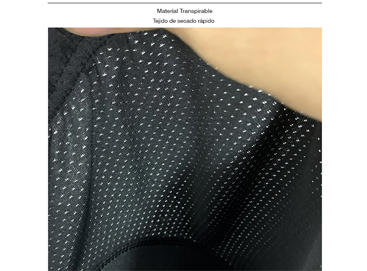 SHORT GEL O CULOTTE CICLISMO NEGRO - 4