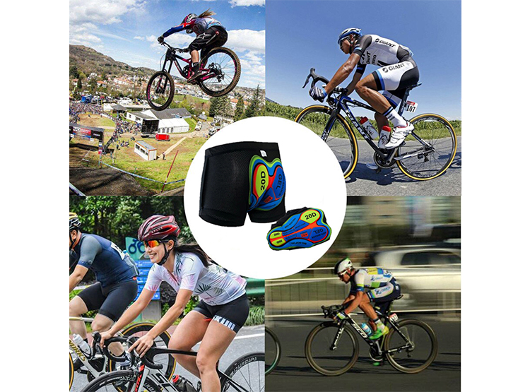 SHORT GEL O CULOTTE CICLISMO NEGRO - 6