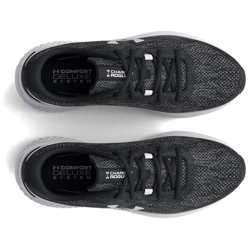ZAPATILLA UNDER ARMOUR CHARGED ROGUE 3 KNIT 3026140-001 HOMBRE - 4
